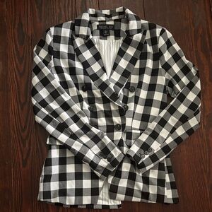 Rachel Zoe Checkered Blazer